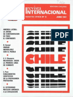Revista Internacional - Nuestra Epoca N°6 - Edición Chilena - Junio 1981