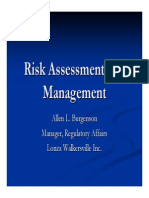 Risk Assessment and Management