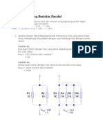 Cara Menghitung Resistor Paralel