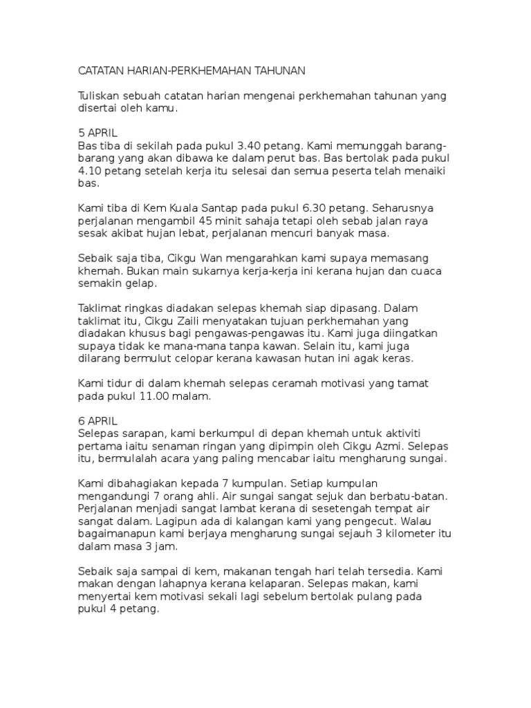 Karangan Catatan Pdf