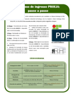 Processo de Ingresso PROEJA: Passo A Passo: Inscrições