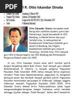 Biografi R Otto Iskandar Dinata