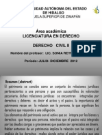 Derecho Civil II Patrimonio