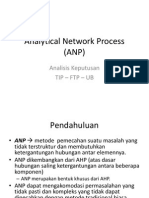 Analytical Network Process ANP