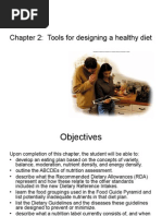 Chapter 2: Tools For Designing A Healthy Diet