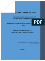 000 Relatorio Subestacion Fernando de La Mora 2015 PDF