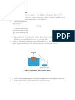 Archimedes Principle