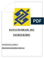 Material Matemática Básicaa - Banco Do Brasil 2012 - Professor Rogério Freitas