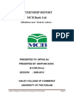 MCB Bank LTD