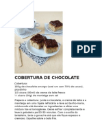 Cobertura de Chocolate