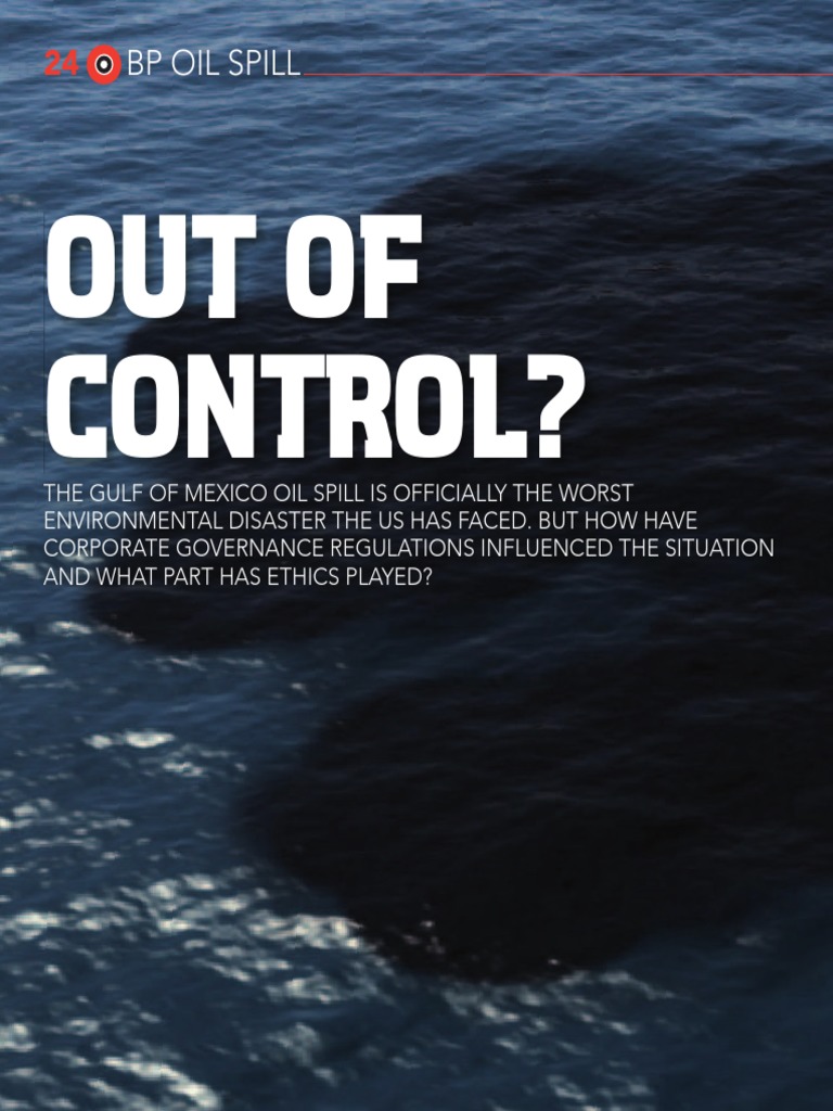 British Petroleum Out of Control | PDF | Bp | Deepwater Horizon Oil Spill