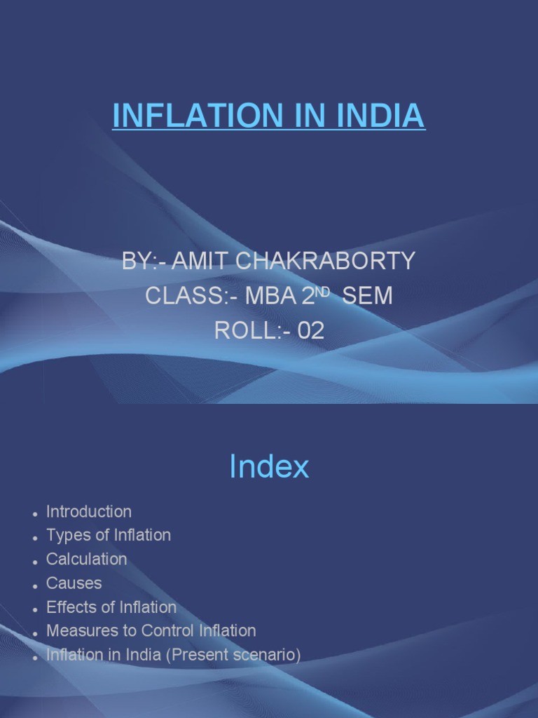 Understanding Inflation in India | PDF