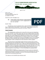 2014 04 29 Brentwood Hills Homeowners Association Letter