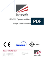 LZS-003 Operation Manual Single Laser Version