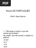Avaliação de Conhecimento - Upt