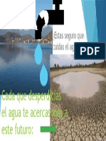 Cada Que Desperdicias El Agua Te Acercas Mas