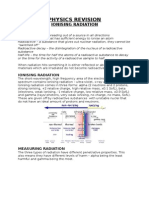 Physics - Ionising Radiation