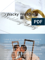 Wacky Weddings