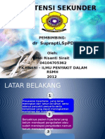 102225050 Hipertensi Sekunder Ppt