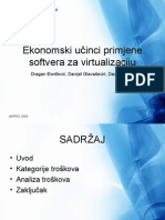 Ekonomski Ucinci Primjene Softvera Za Virtualizaciju Prezentacija