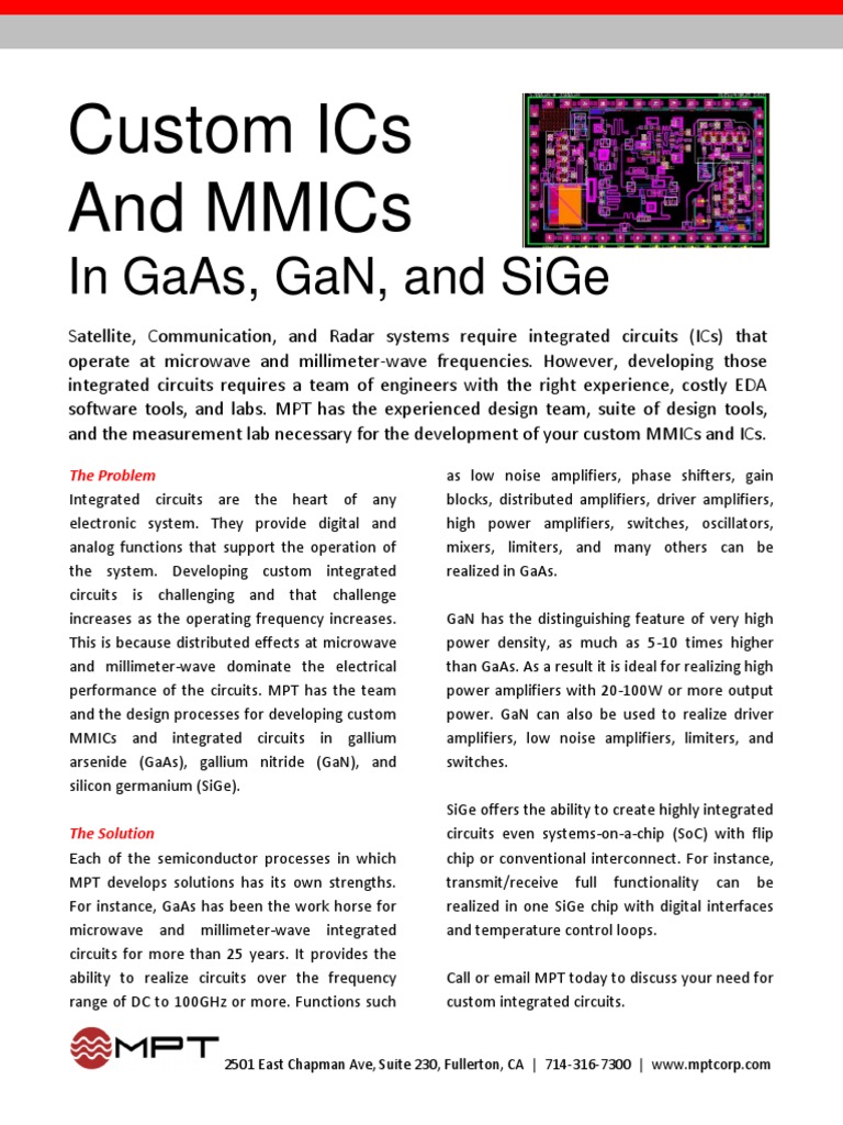Mmic Development | PDF | Science & Mathematics