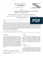 Spinal Muscle Evaluation in Healthy Individuals and Low-back-pain Patients