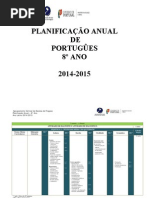 planificação 8º ano português