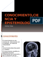 Conocimiento, Ciencia y Epistemologia