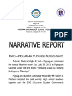 TNHS - PIGSAG-AN Culminates Nutrition Month