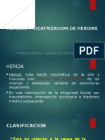 HERIDAS Y CICATRIZACION DE HERIDAS.pptx