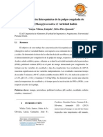 Caracterización Fisicoquímica de La Pulpa de Mango. Emigdio V.