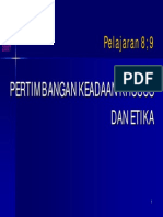 PELAJARAN 8_9 - Prof. Sylviati M. Damanik
