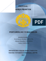 Proposal KP Pertamina Balongan 2015