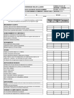 Fo-Gth-107 Formato Inspeccion Semanal de Ambiente, Orden y Aseo