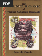 Download The Handbook Yoruba Religious Concepts by Armando Quiones SN281005621 doc pdf
