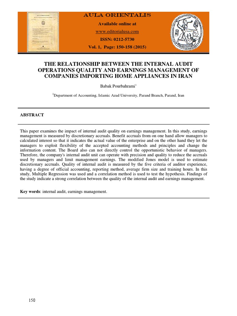 Internal audit thesis picture