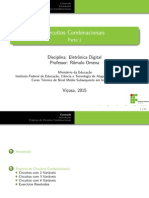 Aula 05 - Circuitos Combinacionais - Parte 1
