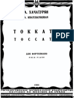 Khatchaturian - Toccata in Eb Minor