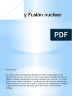 Fision y Fusion Nuclear