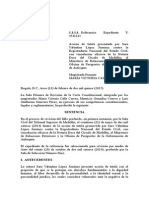 T-063-15 Sentencia Contra La Registraduria Nacional Del Estado Civil