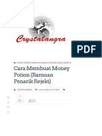 CARA MEMBUAT MONEY POTION