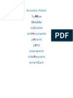 Frenchacrosticpoem 1