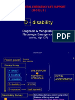 D - Disability: Basic General Emergency Life Support (B-GELS)