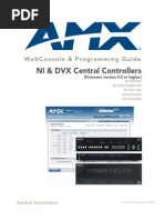 NetLinxControllers.webconsole ProgrammingGuide.fmv4