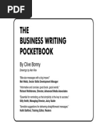 Download Business Writing Pocketbook by InnaBichikova SN281050583 doc pdf