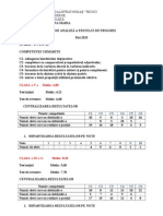 Fisa de Analiza A Testului de Progres