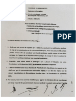 Lettre adressé à Joseph Kabila 