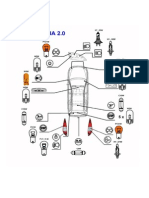 Plantilla Luces Ford MONDEO