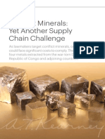 Conflict Minerals - Another Supply Chain Challenge