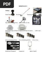 Barista NC II